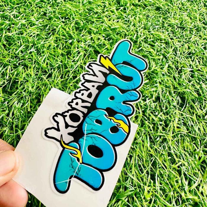 Gambar Stiker Sticker Korban Tobrut  Vinyil Glossy & Hologram dengan Potongan Presisi - Glosy dari Awansticker undefined Tokopedia