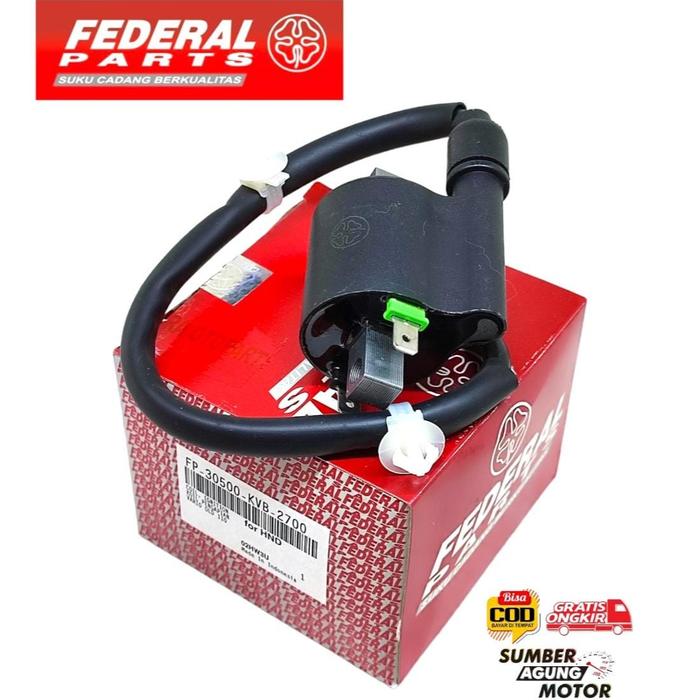 Gambar IGNITION KOIL COIL PENGAPIAN HONDA VARIO 110 KARBU FEDERAL - FEDERAL dari Sumber Agung Motor undefined Tokopedia