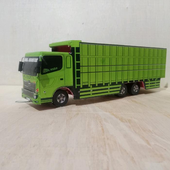 Gambar miniatur truk tronton hino non lampu Anak Hadiah mainan kreatif microbeads dari YML-miniatur_NEW undefined Tokopedia