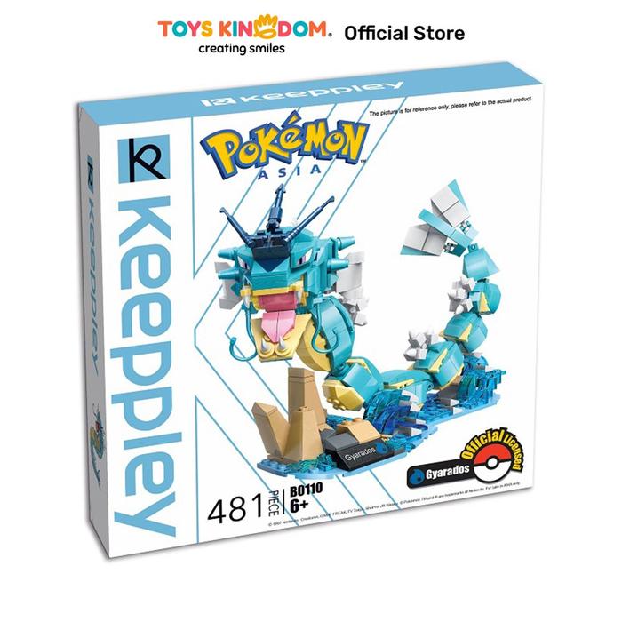 Gambar KEEPPLEY FIGURE POKEMON GYARADOS - MIX dari Toys Kingdom ID undefined Tokopedia