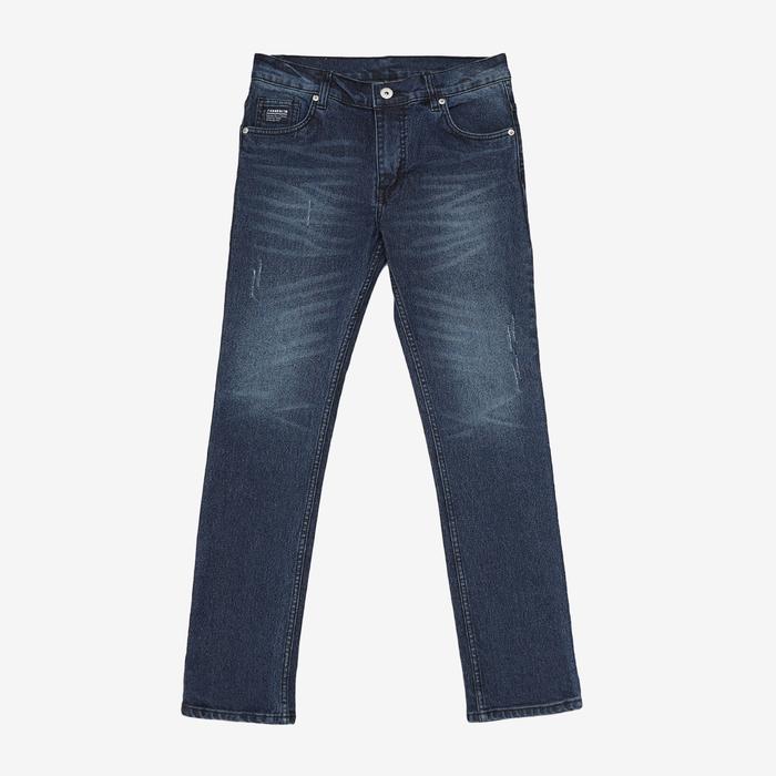 Gambar Trondheim Celana Jeans Denim Pria Mojica Ripped Whisker Biowash Panjang Slim Fit - ianCAKARbiowash, XL(33-34) BB 65-75 dari Trondheim undefined Tokopedia