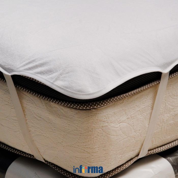 Gambar Informa Sleep 200X200 Cm Terry Pelindung Kasur Bamboo - Putih dari Informa Indonesia undefined Tokopedia