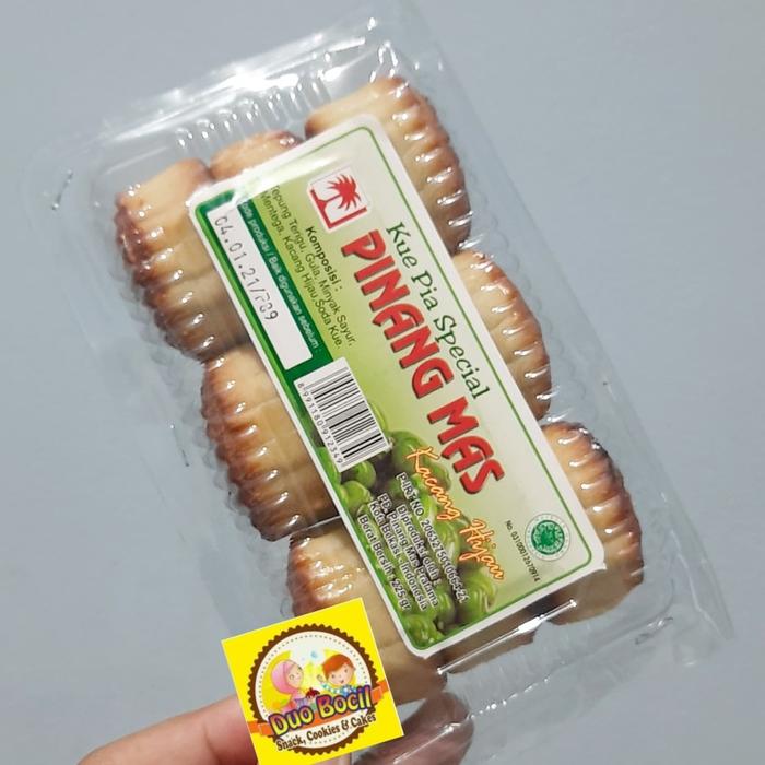 Gambar Kue Pia Kacang Hijau (isi 9 pcs) Pinang Mas - Duo Bocil Snack dari DUO BOCIL SNACK undefined Tokopedia