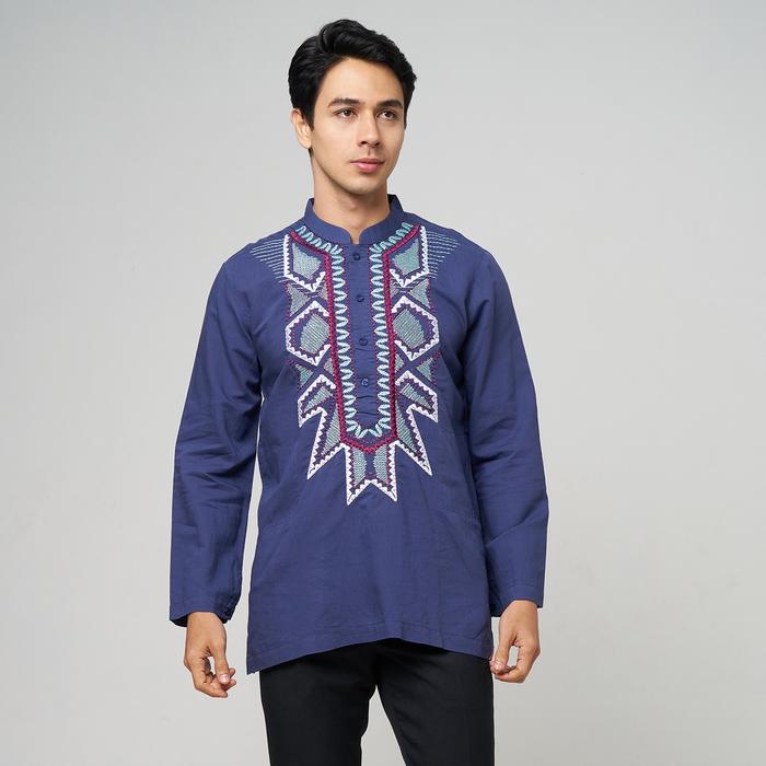 Gambar Baju Koko Preview Itang Yunasz Bari - S dari Preview Muslimwear undefined Tokopedia