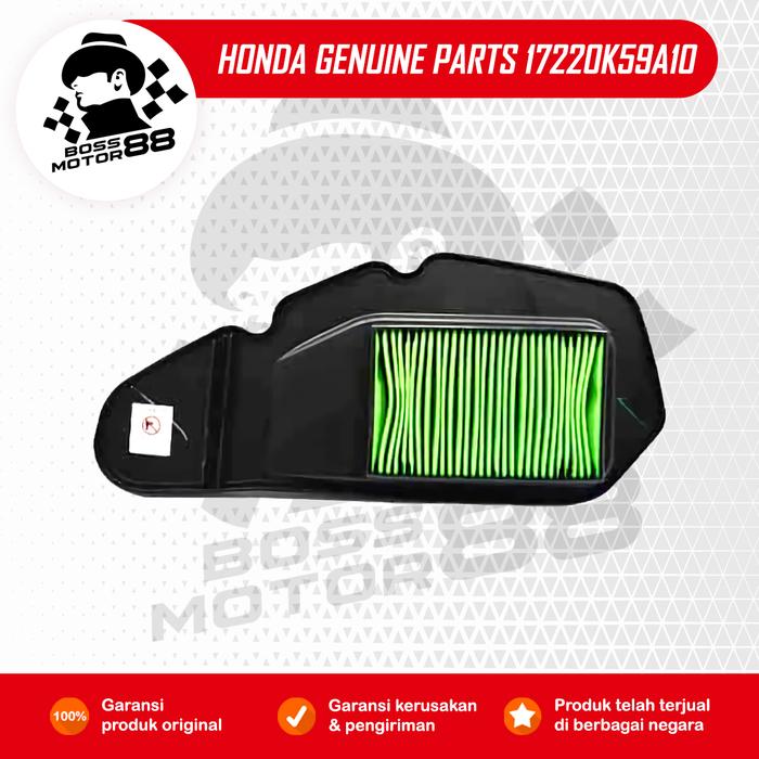 Gambar Honda Genuine Parts 17220K59A10 Element Saringan Udara Vario 125 eSP Vario 150 eSP Original - 17220K59A10 dari Boss Motor 88 undefined 3 Tokopedia