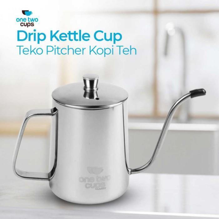 Gambar Teko Pitcher Kopi Teh Teapot Drip Kettle Cup - AA0052 - 600ml dari PT KCheck undefined Tokopedia