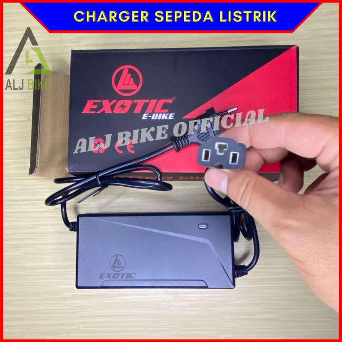 Gambar EXOTIC Charger Casan Sepeda Listrik Selis 48 V 12 AH - 48 V 12 AH dari ALJ BIKE undefined 5 Tokopedia