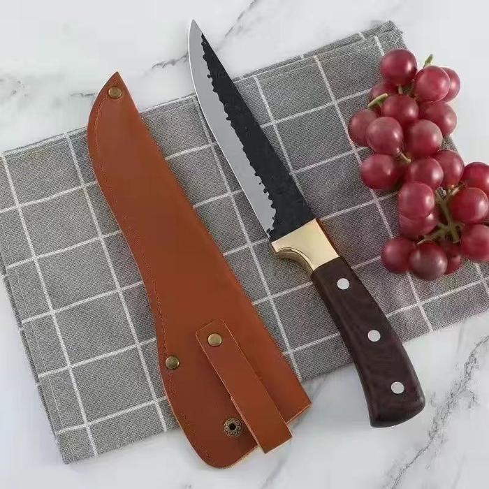 Gambar Pisau Perabot Dapur Super Murah Dapur Jepang Boning Super Tajam dan Pisau Pemotong Domba Kitchenware - M43-M+kasus kulit dari Pisau Jepang undefined Tokopedia