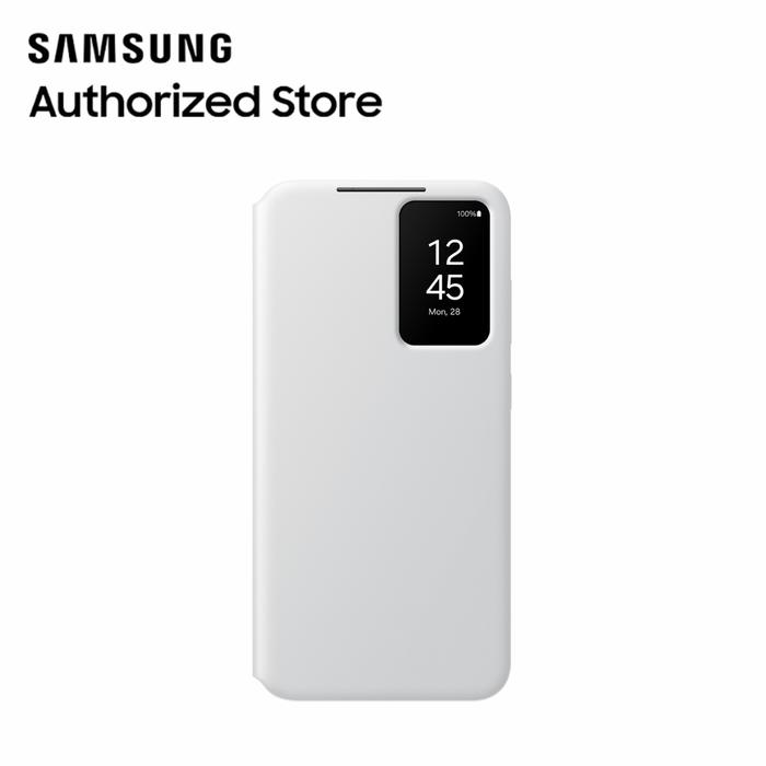 Gambar Samsung Galaxy Case S24 Plus Smart View Wallet Case Cover Ponsell - White dari samsung.mhi undefined Tokopedia