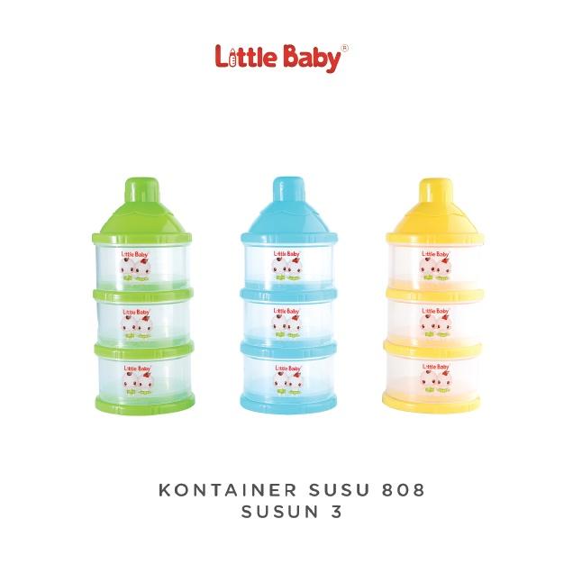 Gambar Little Baby - Kontainer Susu Susun 3 808 - Hijau dari Little Baby Indonesia undefined Tokopedia