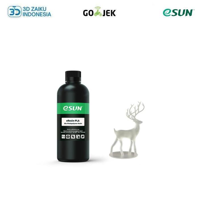 Jual eSUN Bio PLA Resin 500 ML Bottle for DLP MSLA LCD 3D Printer ...