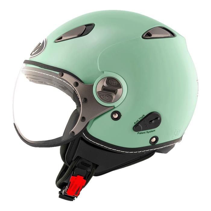 Gambar HELM KYT ELSICO SOLID - SAGE GREEN - L dari KYT Indonesia undefined Tokopedia