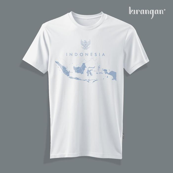 Gambar Kaos Kirangan Nasional Peta Indonesia Katun Premium - S dari Kirangan id undefined Tokopedia