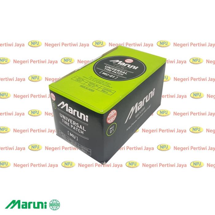 Gambar Maruni Universal Tire Patch MU-01 Box - Karet Tambal Ban Tubeless - 65mm dari negeripertiwijaya undefined Tokopedia