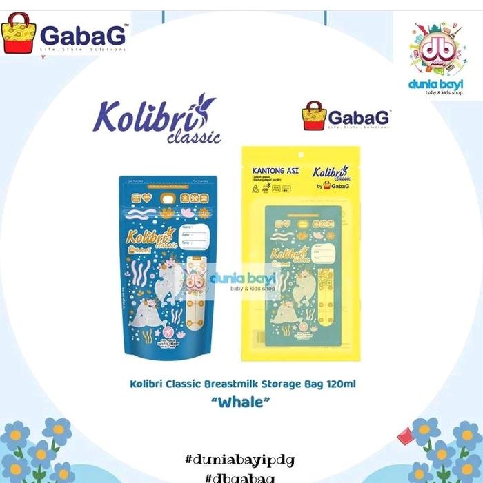 Gambar Gabag/kalibri Kantong asi Classic 120ml dari Duniabayiampang undefined Tokopedia