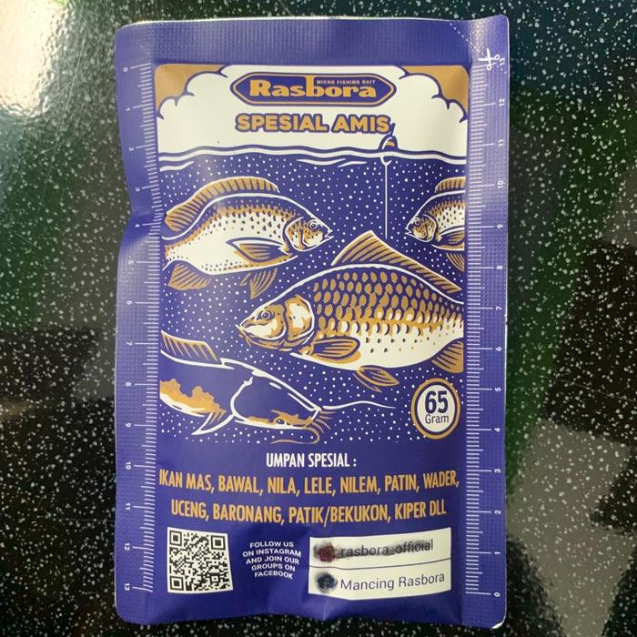 Gambar Umpan Rasbora 60gram Umpan Pancing Pelet Waderan Uceng Nilem Tawes Umpan Microfishing Umpan Serbuk Mancing Ikan - SACHET SPECIAL AMIS dari dian pancing_NEW undefined Tokopedia