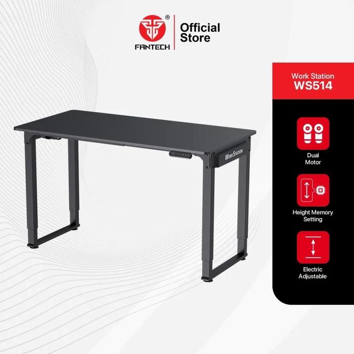 Gambar Meja Kantor Fantech WS514 Elektrik Adjustable Standing Desk Electric Work Station - MEJ AONLY dari KomputerMedan OS undefined Tokopedia
