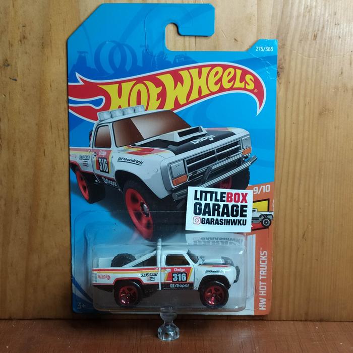 Gambar Hotwheels 87 dodge d100 diecast hw - putih dari Garasihwku undefined Tokopedia