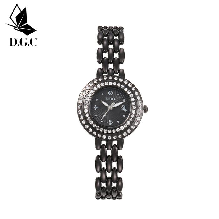 Gambar DGC Jam Tangan Wanita baru Analog Bisnis Fashion Kekinian Jam Tangan Cewek bisa COD G70 Watches - Hitam dari DGC_NEW undefined Tokopedia