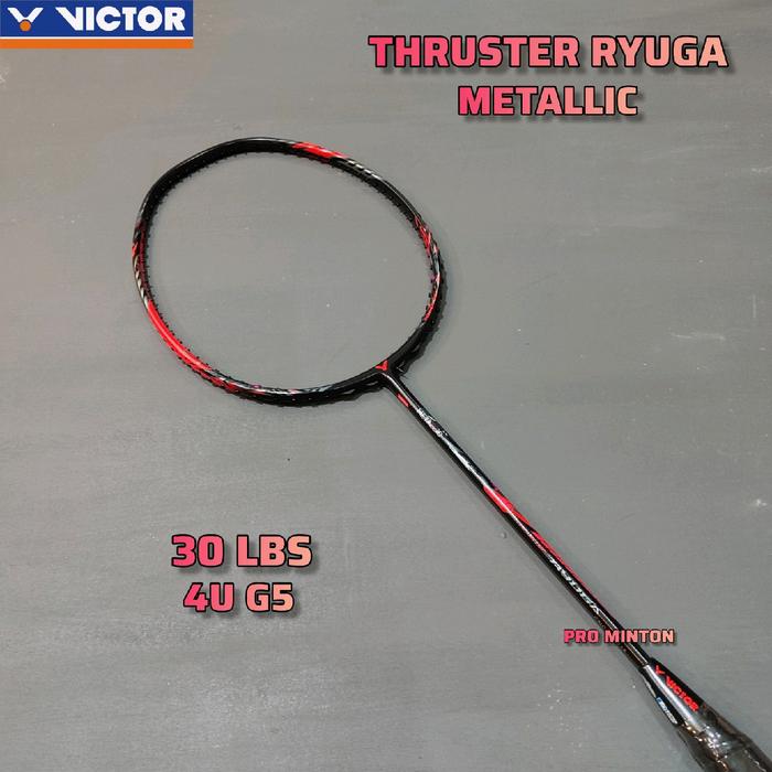 Gambar Raket Badminton Victor Thruster Ryuga Metallic - Thruster Ryuga Metalic, Tanpa senar dari PRO.MINTON undefined Tokopedia