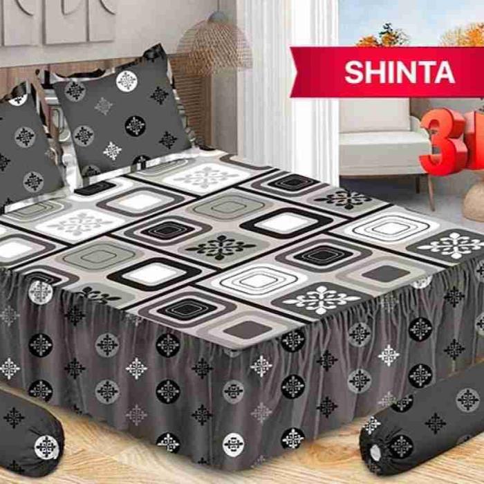 Gambar Sprei rumbai Bonita 180x200 King No 1 / 6 Kaki - Motif Terbaru Ori - SHINTA dari Tokoku Bekasi undefined Tokopedia