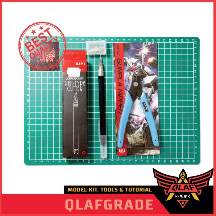 Gambar Gundam Tools MINI SET Alat Gunpla Pemula TOOLKIT Gundam - MINI SET dari Wahkhilaf undefined Tokopedia