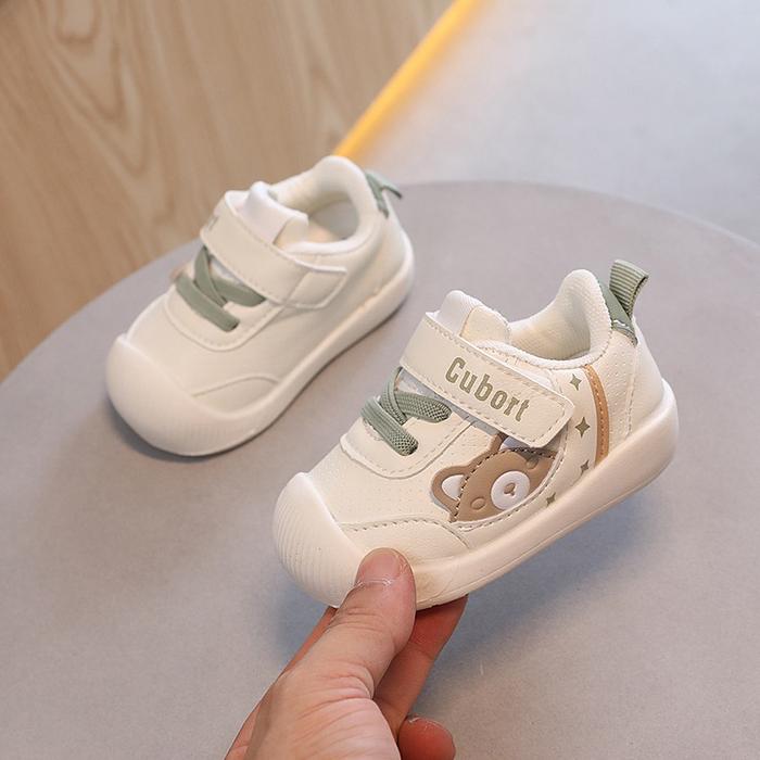 Gambar Sepatu Sneaker Anak Lucu/ Sepatu Anak Kekinian Sepatu Anak Cute Unisex/ Sepatu Anak Tali Tempel SP4A - Hijau, 16 dari Fortuna baby Shop undefined Tokopedia