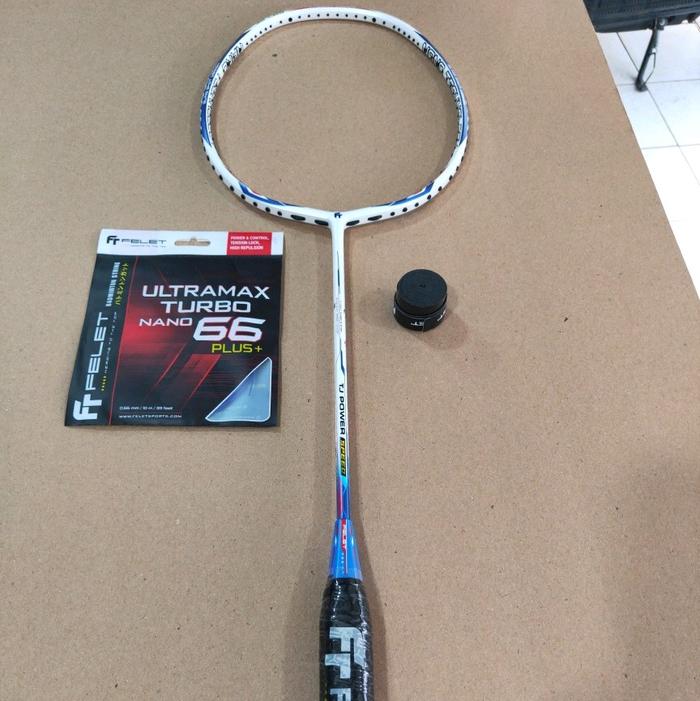 Jual RAKET BADMINTON FELET TJ POWER ORIGINAL SIAP PAKAI - speed, Raket ...