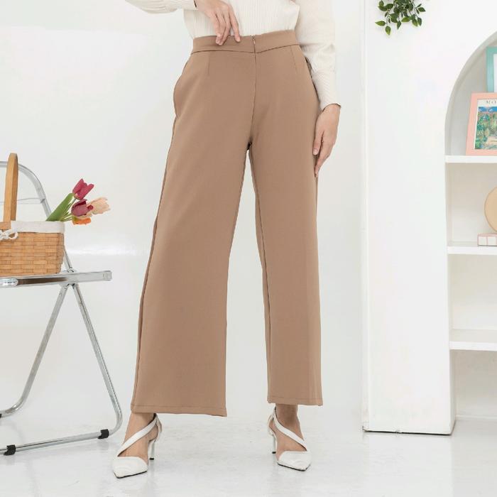 Gambar Kulot Scuba Seri 2/ celana wanita / celana panjang Karet Slim - Mocca, Size 1 dari Rumah Celana PKL undefined Tokopedia