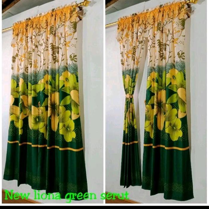 Gambar GORDEN SERUT LEBAR 1M TINGGI 2M - JESICA, - dari semoga jaya gorden undefined Tokopedia