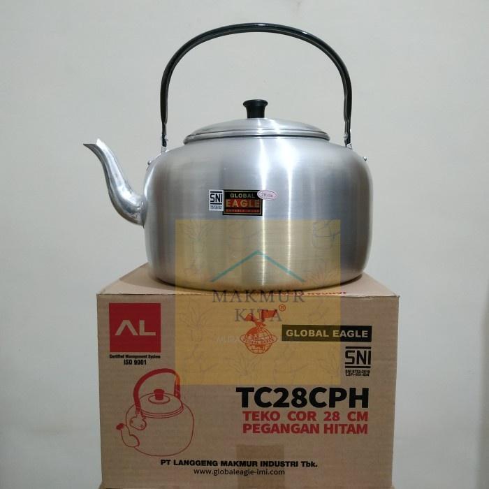 Gambar Teko Ceret Aluminium 18 22 24 26 CM Cor Eagle / Ketel Air Minum - 28 CM dari Cetakan Setia undefined Tokopedia