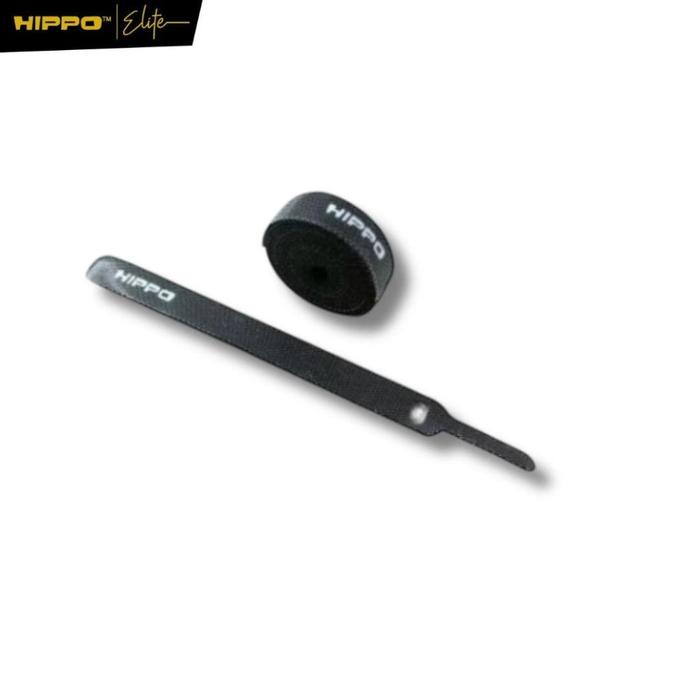 Gambar Hippo Velcro HV-02 Cable Organizer Pengikat Perekat Klip Kabel - 13CM (Isi 10pcs) - Black dari Hippo Official Indonesia Kota Administrasi Jakarta Pusat Tokopedia