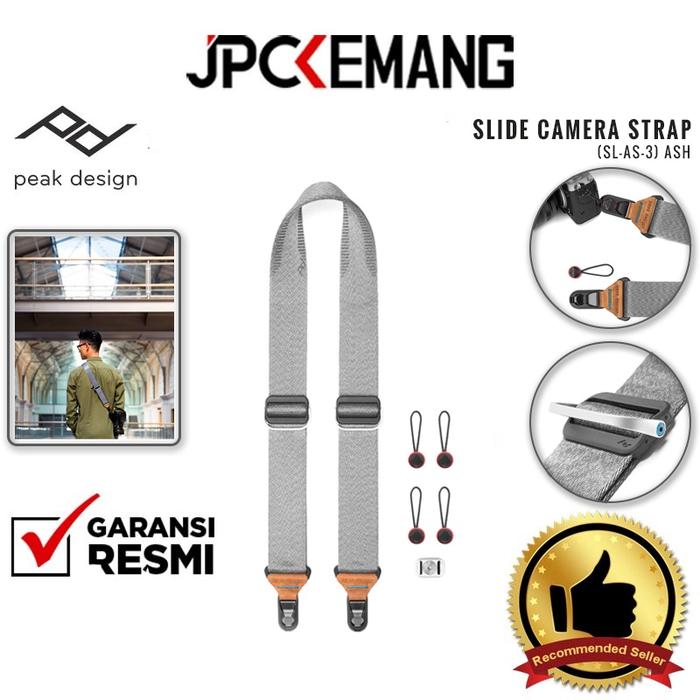 Gambar Peak Design Slide Camera Strap Garansi Resmi - Ash SL-AS-3 dari JPC Kemang undefined Tokopedia