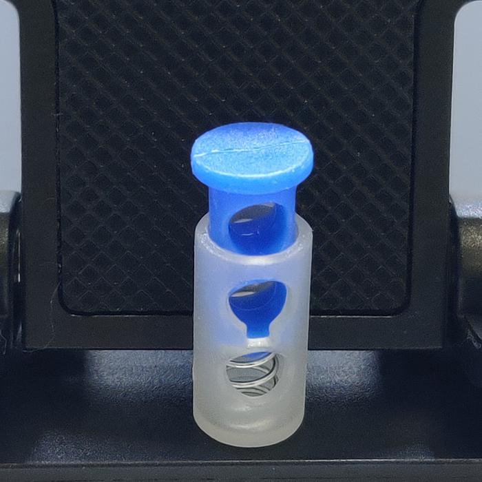 Gambar Stopper Botol Tabung 2 Lubang Warna Warni 10 Pcs - BIRU dari kuss1601 undefined Tokopedia