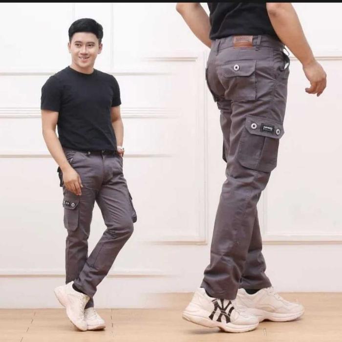 Gambar (BISA COD) Celana Cargo Panjang Pria Army Loreng Ufc Venum Mma Pantai Gym TerLariS UKURAN 27-38s Distro Pendek Cowok Gunung Katun - Abu-abu, 27 dari Pasti Okey undefined Tokopedia