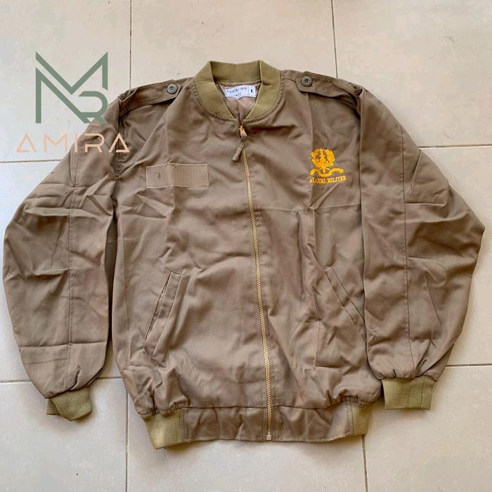Gambar Jaket Akmil Coklat Pria Wanita dari Amira Store31 undefined Tokopedia