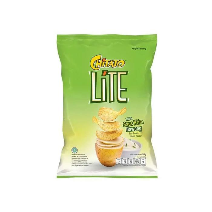 Gambar Chitato Lite Snack Chitato 68 Gram - SOUR CREAM ONION dari Yogya Online undefined Tokopedia