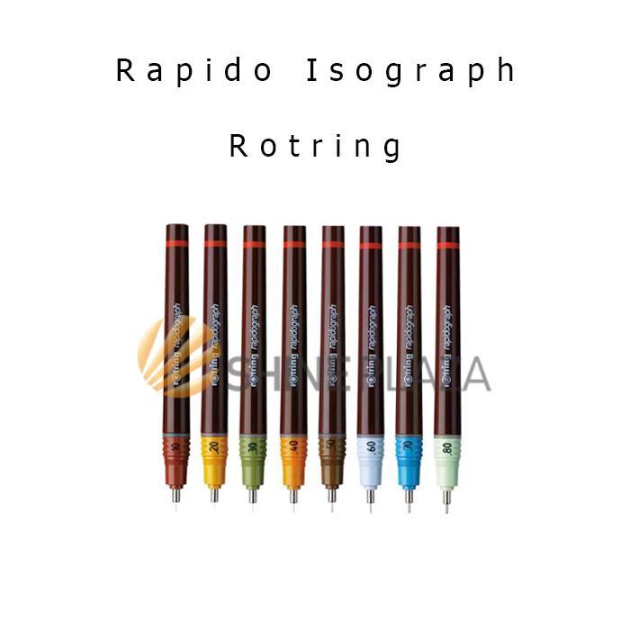 Gambar Rapido Rotring Isograph Ukuran 0.1 0.2 0.3 0.4 0.5 0.6 0.7 0.8 mm dari Shine Plaza undefined Tokopedia