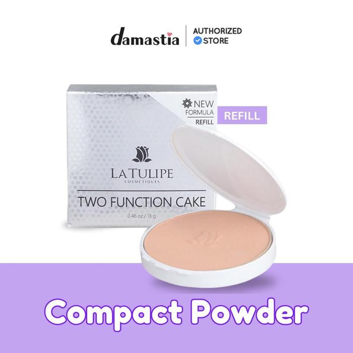 Gambar La Tulipe Two Function Cake Bedak Padat Compact Refill - P30, Refill dari Damastia undefined Tokopedia