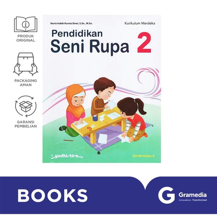 Gambar Gramedia Buku Pelajaran Pendidikan Seni Rupa 2 SD/MI Kelas 2 Kurikulum Merdeka (Nuria Indah Kurnia Dewi, S.Sn., M.Sn) dari Gramedia undefined Tokopedia
