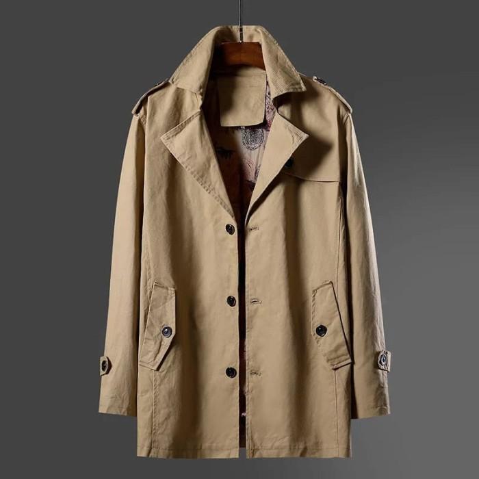 Gambar jas blazer TERBARU jubah panjang pria/long coat pria - Prevail Formal Kain - S, Hitam dari Prevail Officials undefined Tokopedia