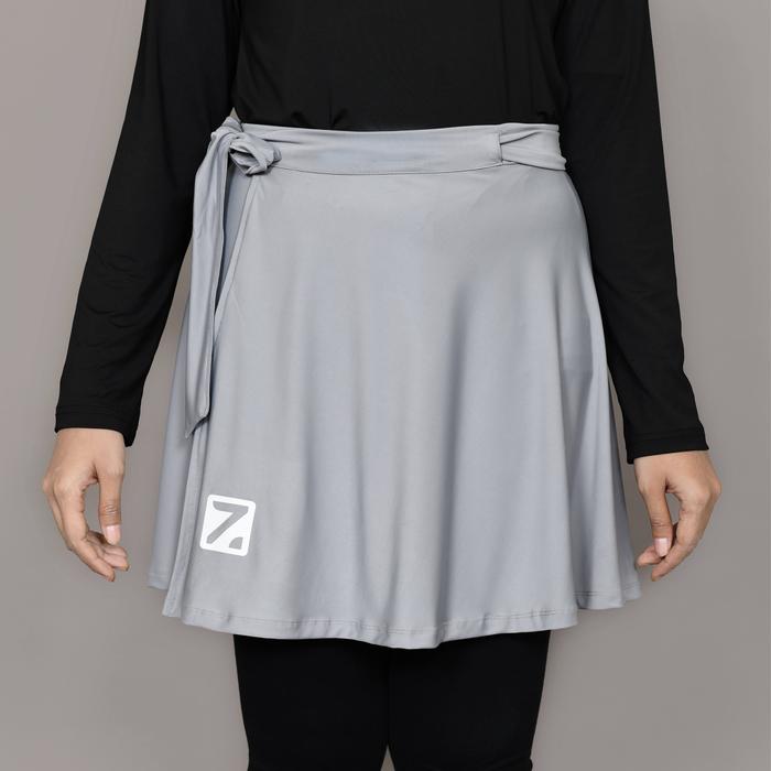 Gambar Zeea Cover Rok Olahraga Tali Kinaya nyaman Penutup Pinggul Sport Zumba - abu muda dari Zeea Store_NEW undefined Tokopedia