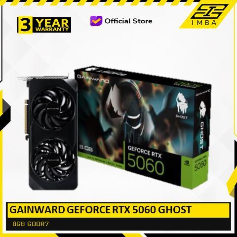 Promo GAINWARD VGA GEFORCE RTX 5060 8GB GHOST GDDR7 - GEFORCE RTX