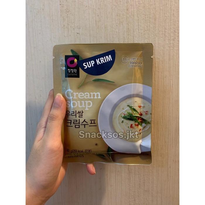 Gambar Chung Jung Won One Daesang Instant Soup Mushroom / Vegetable / Beef Soup / Garlic Soup / Cream Soup - MUSHROOM SOUP dari Snacksos.jkt undefined 4 Tokopedia