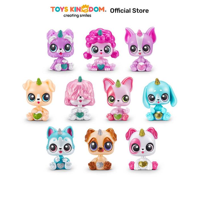 Gambar ZURU SET MINIFIGURE RAINBOCORNS POCKET PUPPYCORNS RANDOM dari Toys Kingdom ID undefined Tokopedia