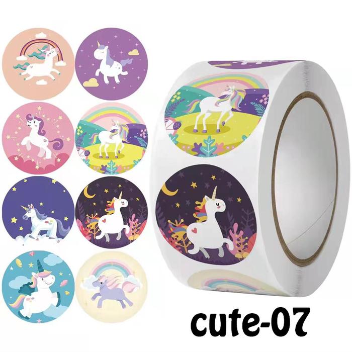 Gambar METH 500 PCS CUTE LABEL STICKER LUCU STIKER MOTIVASI SEMANGAT ANAK BELAJAR BIRTHDAY THANK YOU ANIMAL HEWAN PONI SMILE - CUTE-7 dari METHWALLSTICKER undefined Tokopedia