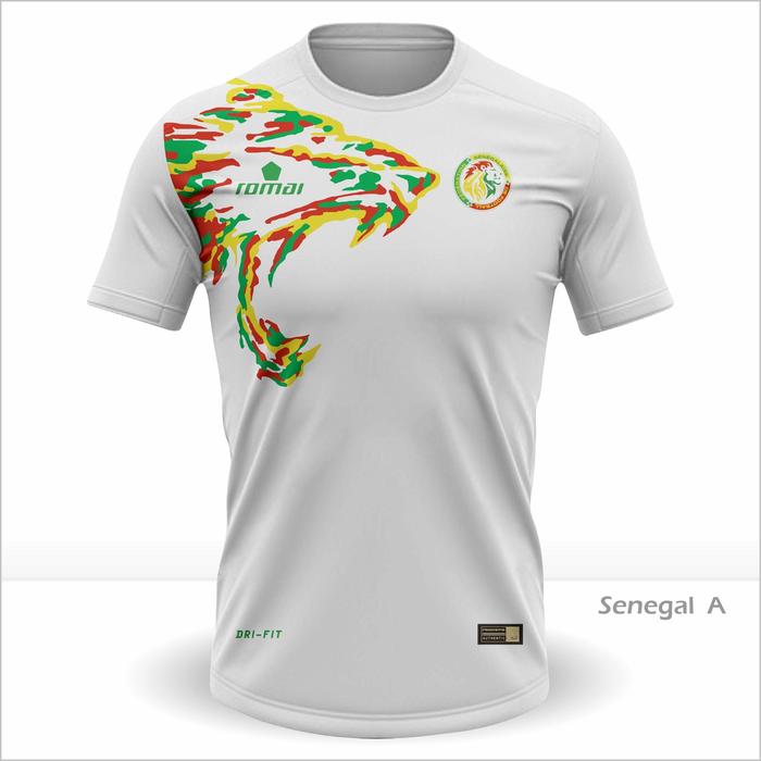 Gambar Kaos Bola Jersey SENEGAL Baju PIALA DUNIA Printing - A, S dari Piknowpis bajubola undefined Tokopedia