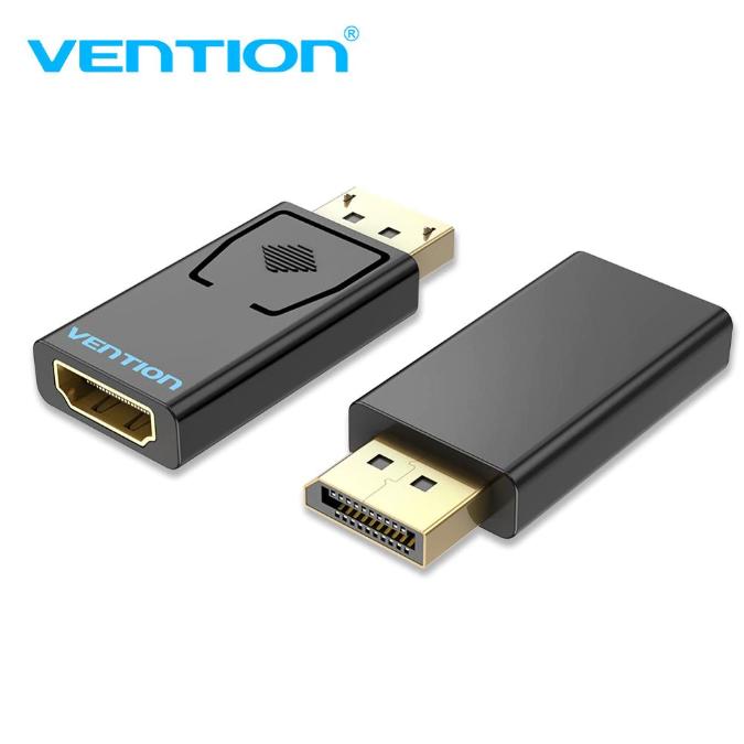 Gambar Vention Converter DisplayPort DP To HDMI Female - HBK 1080P 60Hz dari Vention Authorized Store undefined Tokopedia
