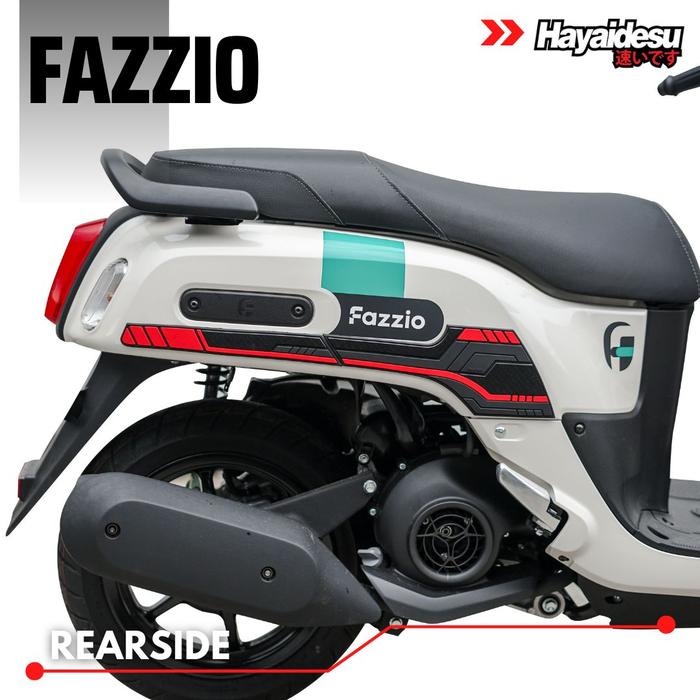 Gambar Hayaidesu Body Protector Fazzio Rear Side Cover - MERAH dari Hayaidesu Indonesia undefined Tokopedia