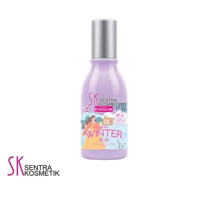 Gambar ESKULIN Korean Spray Cologne Parfum Korea 110 ml Wanita - WINTER JEJU, 110 dari Sentra Kosmetik ID undefined Tokopedia